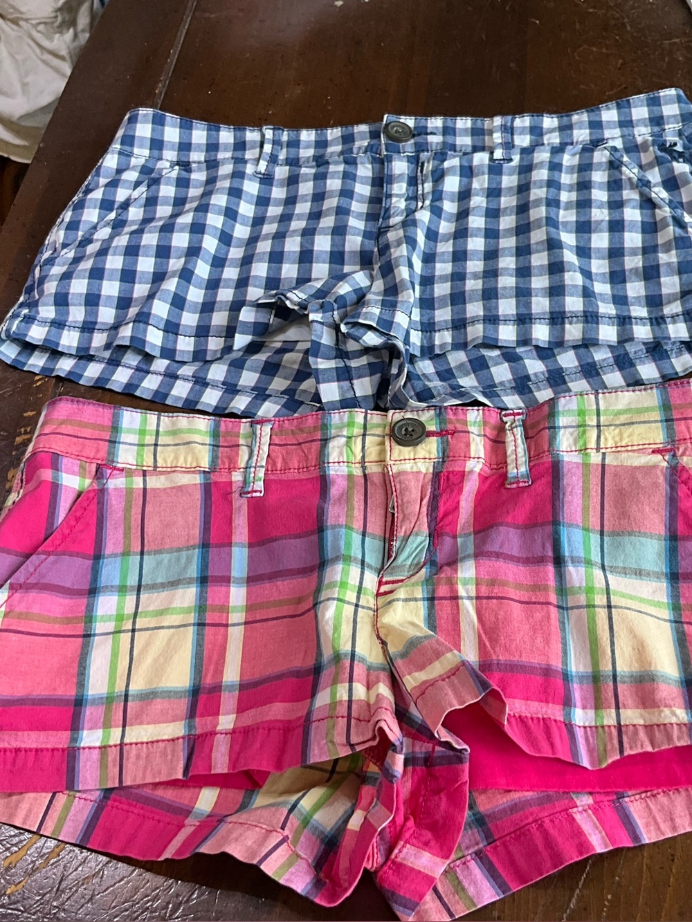 2 pair Abercrombie & Fitch  size 14 shorts